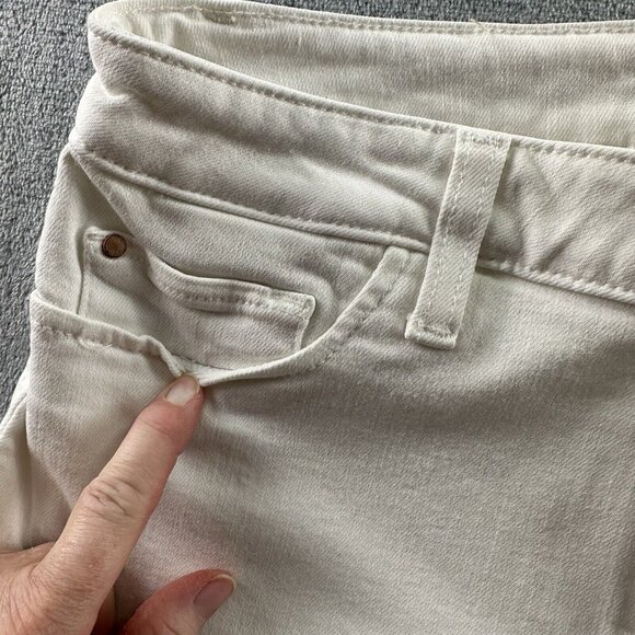 Joe's Jeans Flawless High Rise Skinny‎ Ankle White The Icon Sz 31 New$189 Hennie - Picture 8 of 16